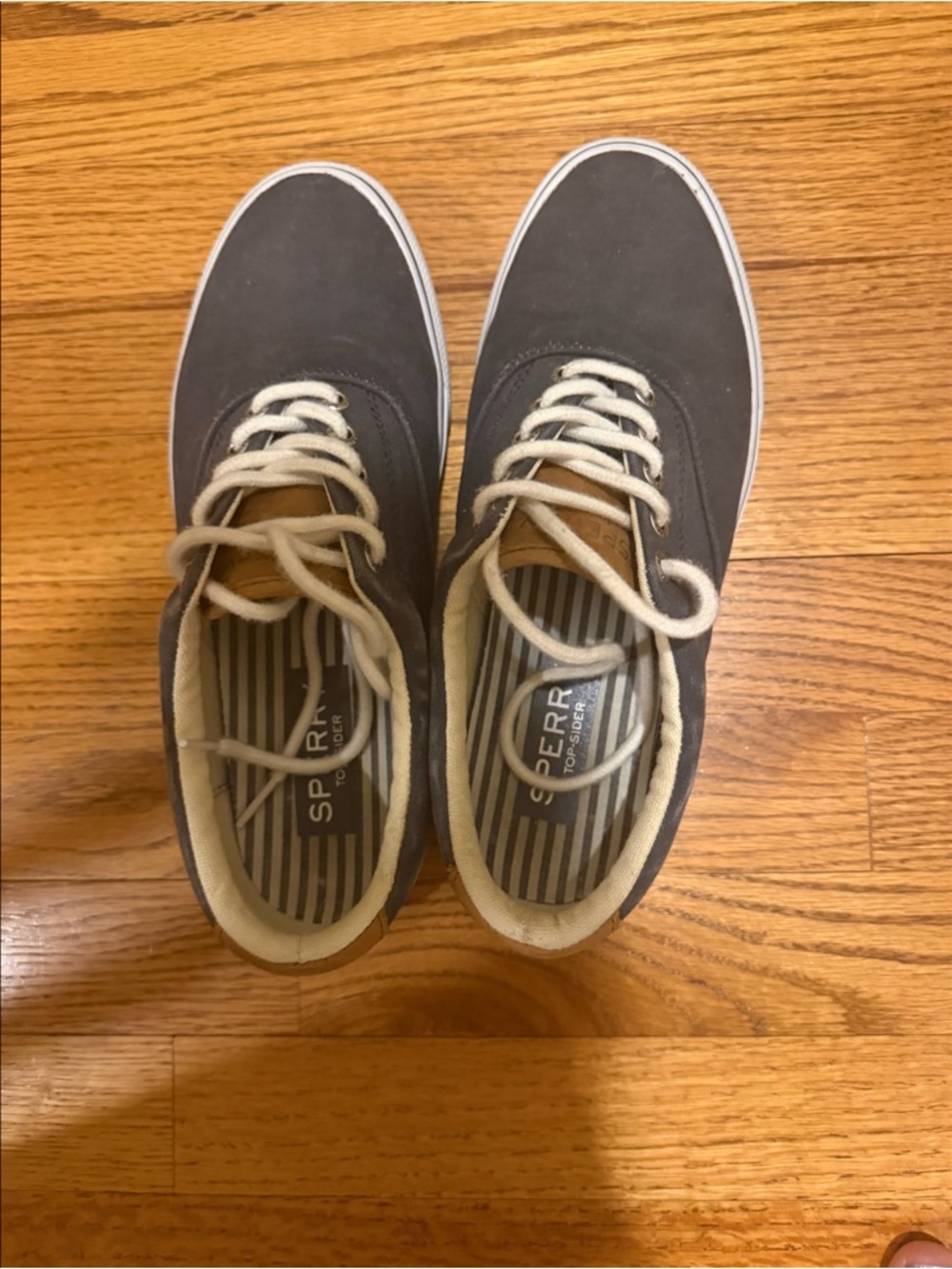 Sperry Men’s Dark Gray Top-Sider Shoes